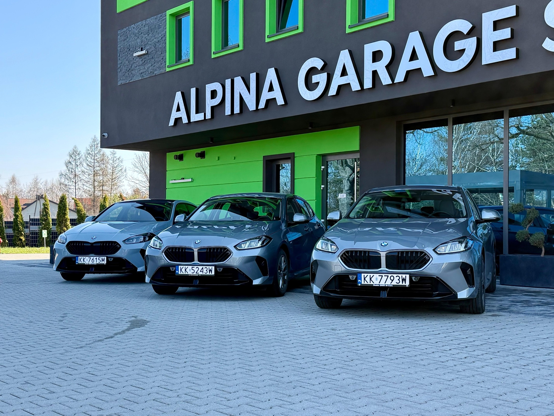 BMW 120d i 220d przed Alpina Garage