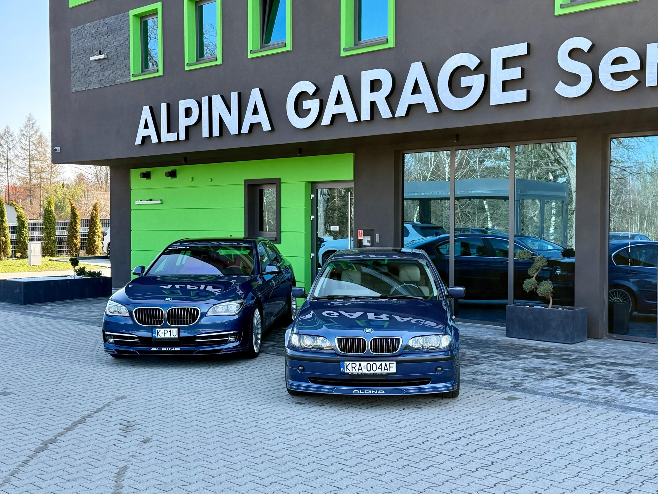BMW ALPINA B3S E46 i BMW ALPINA B7 - front