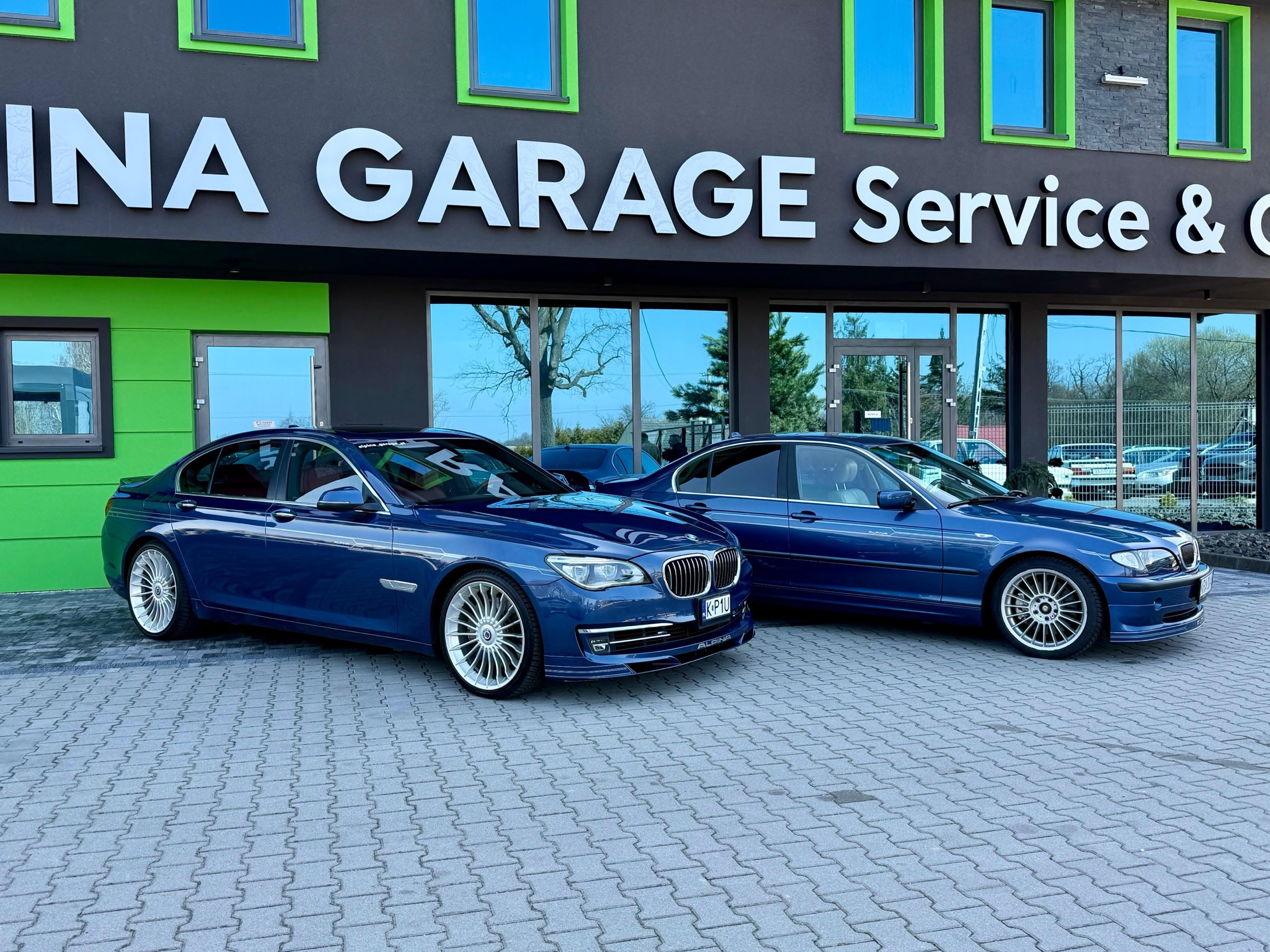 BMW ALPINA B3S E46 i BMW ALPINA B7 - widok boczny